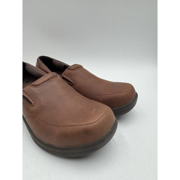 NWD Red Wing WORX Women's Slip On Work Shoe Brown US Size 6 Wide NIB - Picture 2 of 12